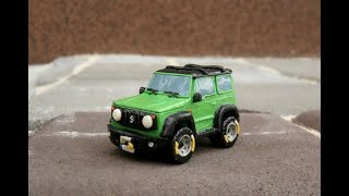 Урок как слепить из пластилина  SUZUKI Jimny | Tutorial how to sculpt from polymer clay SUZUKI