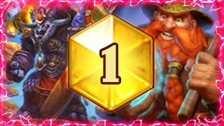 *NEW* Warrior deck is Dominating the Meta - Legend to Rank 1 - Hearthstone