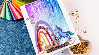 Rainbows and Unicorns | Magical Birthday Card