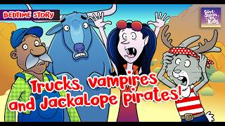 UNCLE JOE, THE VAMPIRE FASHION DESIGNER & JACKALOPE PIRATE LOOK FOR THE BLUE HORN BULL! 🧛🏻‍♀️🐰🏴‍☠️🚙