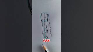 Mastering Jeans Folds: How to Draw Realistic Denim Wrinkles #art #foryou #shorts #drawing #howtodraw