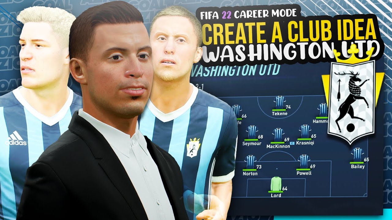 FIFA 22 Create A Club Idea | Washington United