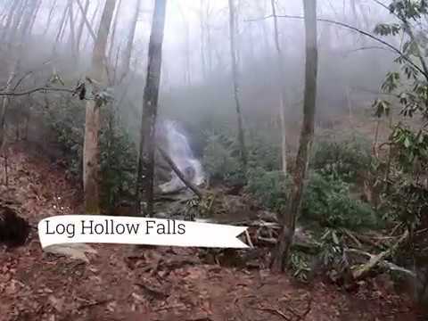 Hiking in the clouds | Foggy waterfalls | Pisgah National Forest