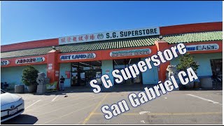 San Gabriel Superstore San Gabriel CA LA Shopping Center Sunny Plaza St Sava Serbian Orthodox Church