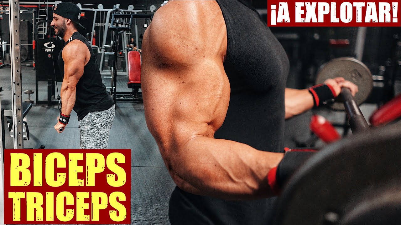 RUTINA DE BRAZOS (¡Bicep y Tricep Como Nunca!) | Gymtopz