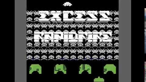 Excess - 4kvaders | C64 4K Intro