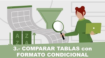 3.- COMPARAR TABLAS con FORMATO CONDICIONAL | 4 MANERAS para COMPARAR TABLAS en EXCEL