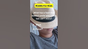 Riddle for Kids - What has a face that doesn