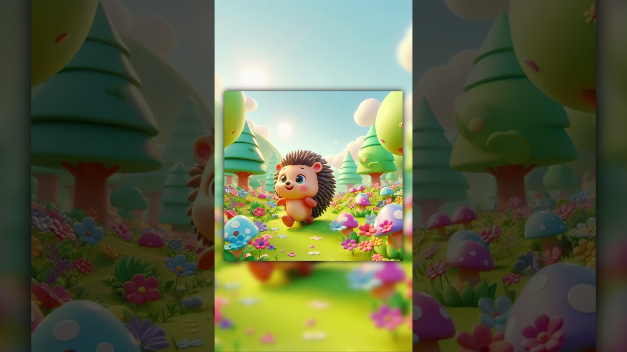 Ёжик-игрун— детская песенка🦔 