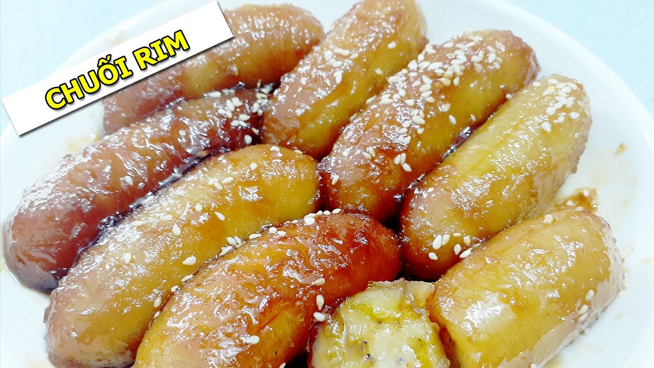 Cách Làm Chuối Rim Ngào Đường Của Tuổi Thơ || How To Make Banana Rim ...