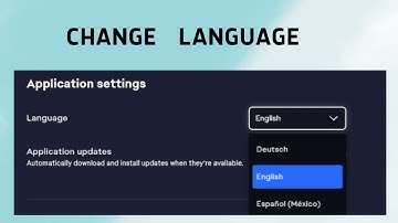 How to Change language in EA APP