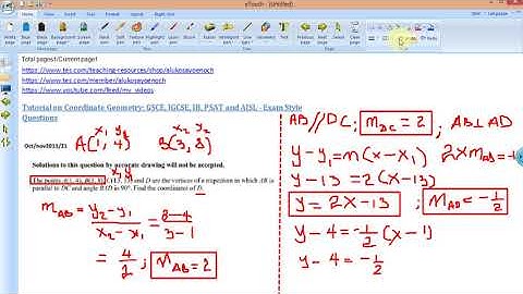 GCSE/IGCSE, AP, IB-HL Exam Style Questions Straight Line Graphs Part 1, Additional Math