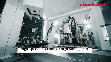 Boost your Power Module Production with the high-speed Pin Insertion System from Eberhard
