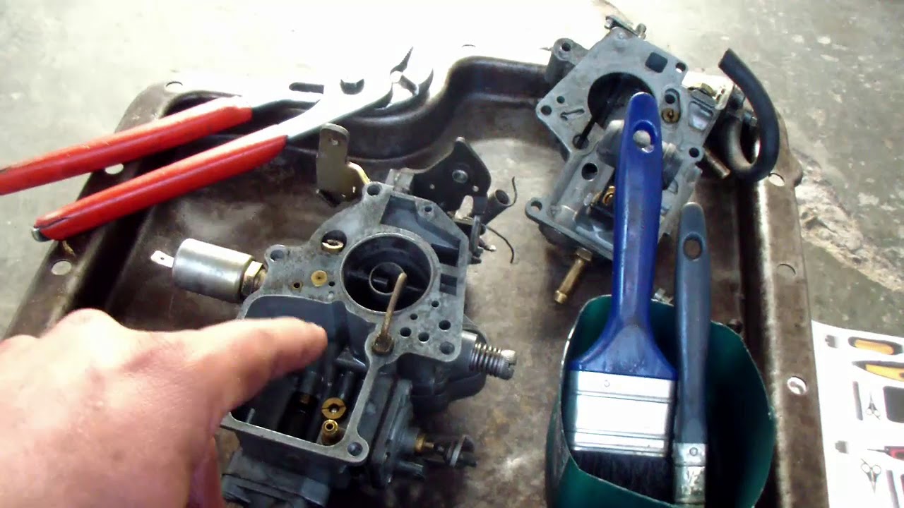 carburador, mantenimiento y funcionamiento, BOCARD una garganta.