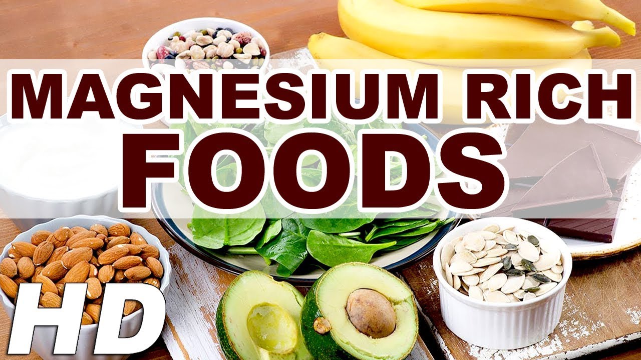 Magnesium Rich Foods 10 High Magnesium Foods Magnesium Foods YouTube