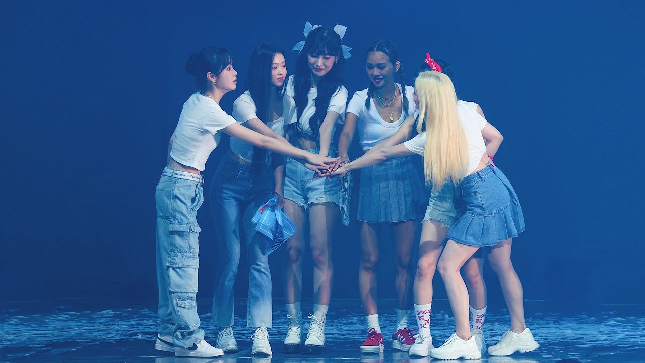 230716 오마이걸 (OHMYGIRL) 알비덥콘 엔딩 (Ending) - 엔딩 소감 & 노래에 맞춰서 춤추는 멤버들 [직캠 / FANCAM] [4K 60p]