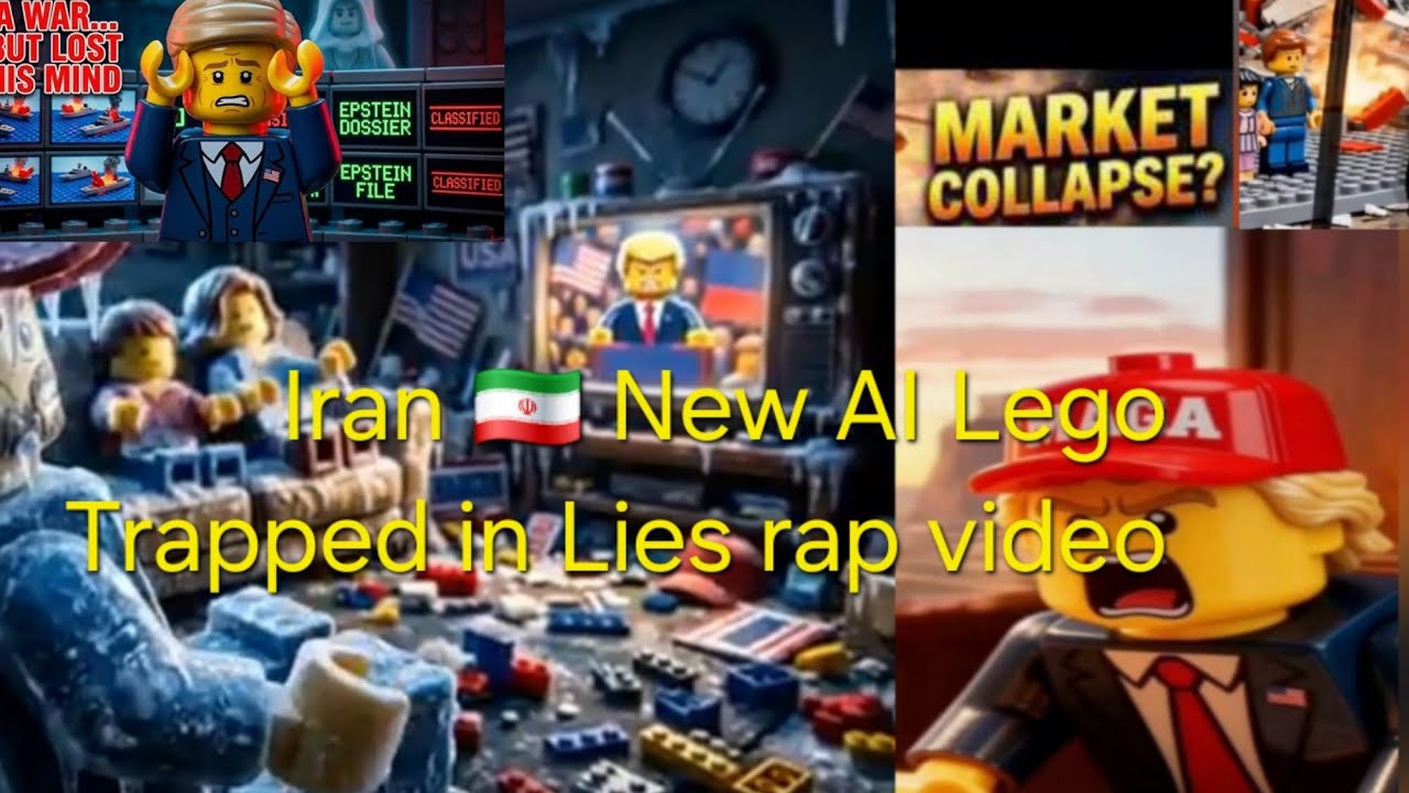 Iran Lego Rapper IRAN 🇮🇷 NEW LEGO (TRAPPED IN LIES) RAP VIDEO on WAX! - YouTube