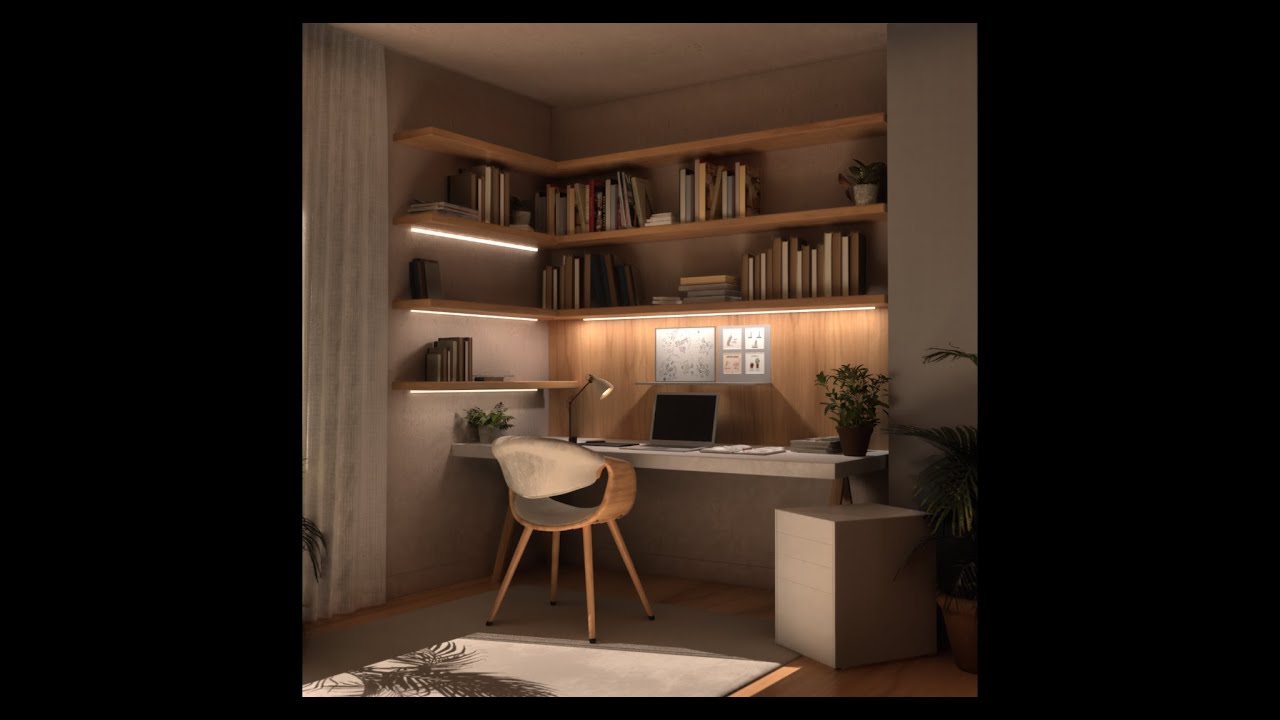 3D Breakdown of Study Room - YouTube