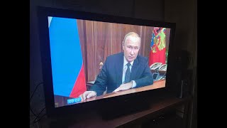 Путин объявил о частичной мобилизации, 21.09.2022