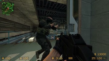 UMP45 (tuned)  |  CS Source Gameplay [Mod Test]