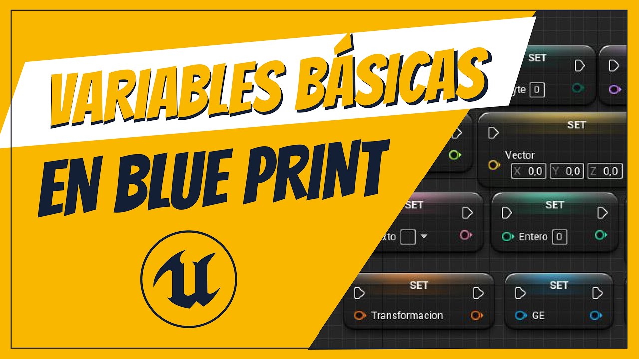 Variables básicas con BluePrint - YouTube