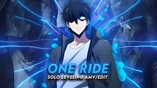 One More Ride I Sung Jin Woo Solo Leveling [AMV/Edit]