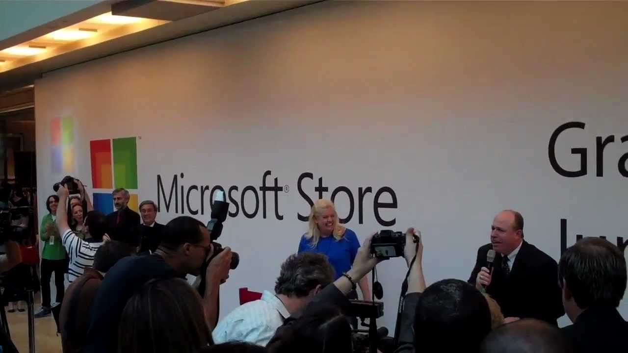Microsoft Houston Store Grand Opening YouTube