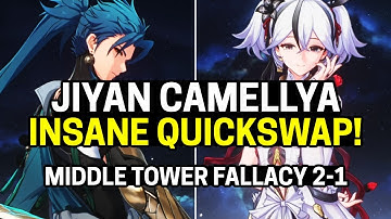 DOUBLE SPIN TEAM?! Camellya Jiyan Quickswap! - Tower of Adversity [Wuthering Waves 1.4]