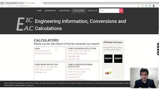 ONLINE ENGINEERING CALCULATION TOOL