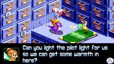 Spyro: Attack of the Rhynocs (GBA)