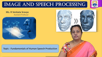 Fundamentals of Human Speech Production by Ms. R Venkata Sravya