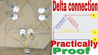 Delta connection kaise kare | How to connect delta connection 3 phase