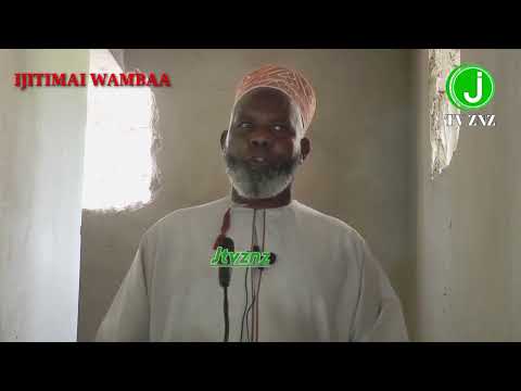 HUTBA YA IJUMAA ILIYO WAPAGAWISHA FIISABILILAH SHEIKH MSELEM BIN ALI