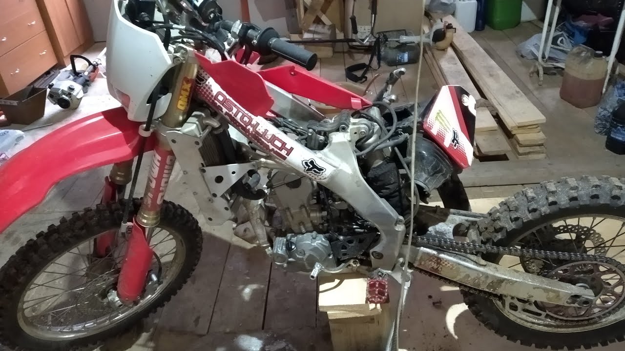 Ремонт HONDA CRF 250 / Не держит холостой ход - YouTube