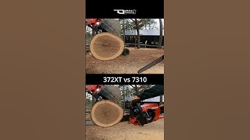 Husqvarna 372XT vs ECHO 7310 #chainsaw #race #performance