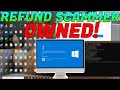 DELETING A REFUND SCAMMERS FILES! SCAMMER OWNED!