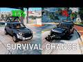 Realistic Car Crash Test: Survival Chances Live #1 | BeamNG.drive