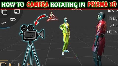 How To Camera Movement In Prisma 3D 🤗  || Camera Movement In Prisma 3D