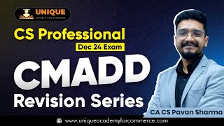 CS Professional | CMADD- Revision Series - CH 13 Secretarial Audit | CA CS Pavan Sharma Update