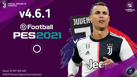PES 2020 Mobile Patch 2021 V4.6.1 Android Best Graphics New Menu Original Logo and Kits 20-21 Update