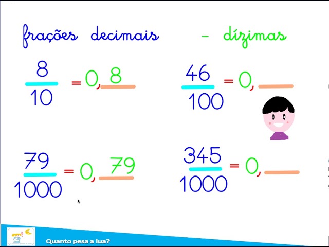 FRAÇÃO, COMO TRANSFORMAR FRAÇÃO EM NÚMERO DECIMAL e vice - versa, \Prof.  Gis/