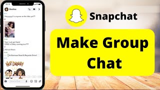 How To Make A Group Chat on Snapchat 2022 (Easy)