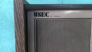 LOUD 1970’s Burglar Alarm Demo, USEC Centurion