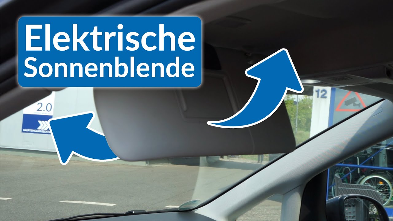 Sonnenblende im Auto: Eine Funktion kennt fast niemand