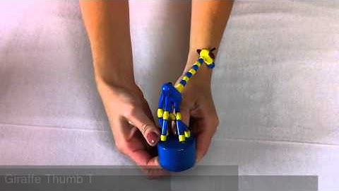 Giraffe Thumb Toy