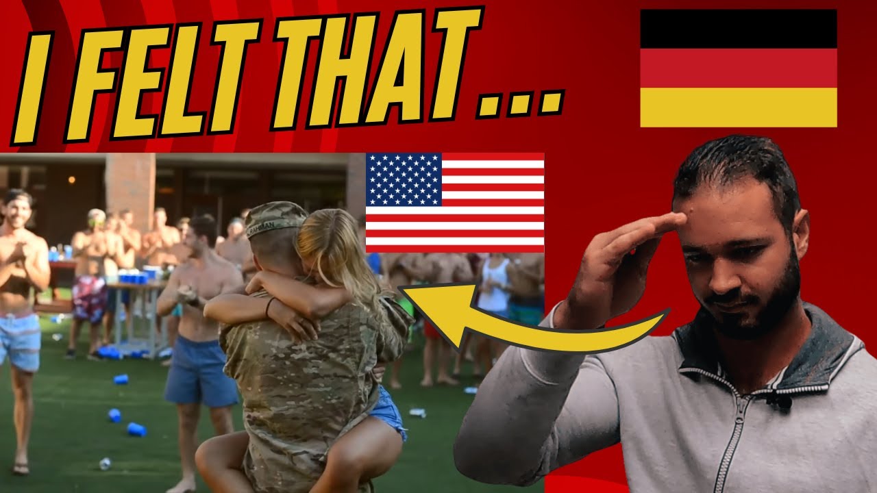 German Reacts To Most Emotional Soldiers COMING HOME Compilation - This Is Why We Cry