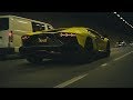 Running the streets of Melbourne with a 50th Anniversary Lamborghini Aventador