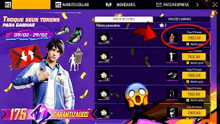CORREE!! NOVOS PRÊMIOS GRÁTIS, EVENTO CARNAVAL 2025, PEGUE O BANDEIRÃO, LOJA MISTERIOSA - FREE FIRE