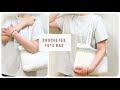 【ボーダー】くすみカラートートバッグの編み方