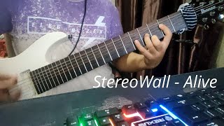 Download Lagu Stereo Wall - Alive (Guitar \u0026 Bass Cover) MP3